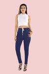 VS Denim Jeggings with Drawstring Waist