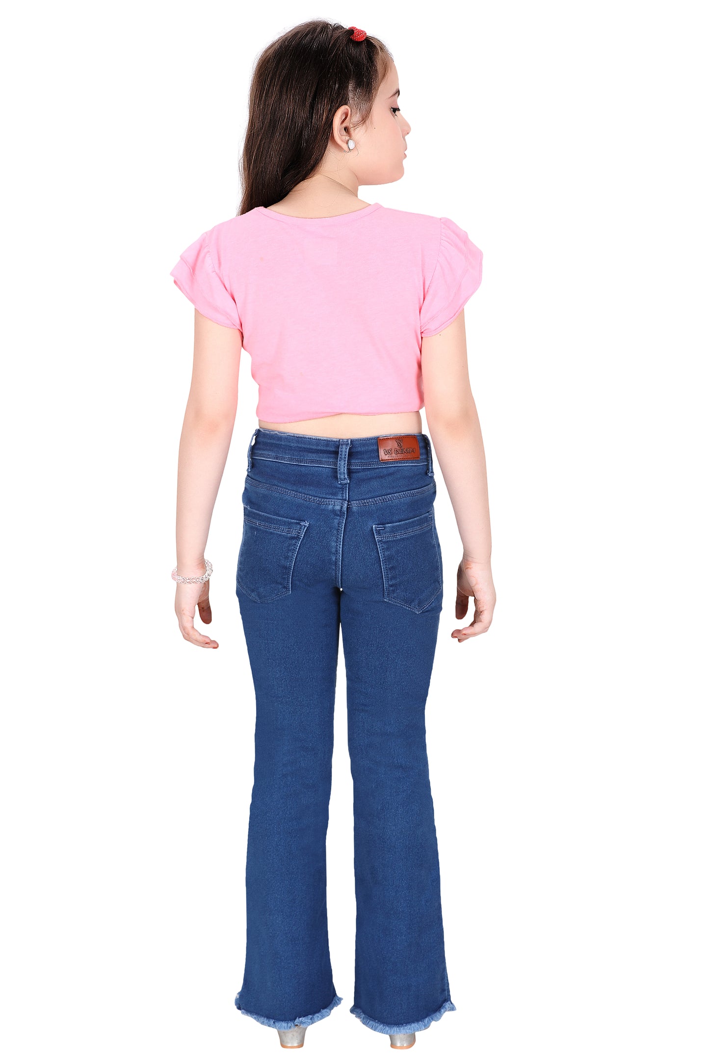Kids Staight Blue Jeans