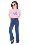 Stretchy Bootcut Jeans