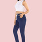 VS Denim Jeggings with Drawstring Waist