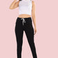 VS Denim Jeggings with Drawstring Waist