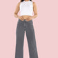 VS Denim High-Waist Straight Fit Jeans