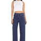 VS Denim High-Waist Straight Fit Jeans