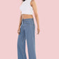 VS Denim High-Waist Straight Fit Jeans