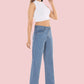 VS Denim High-Waist Straight Fit Jeans