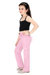 Stretchable Pink Jeans with Side Pockets