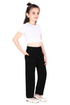 Straight Fit Broad-Leg Jeans