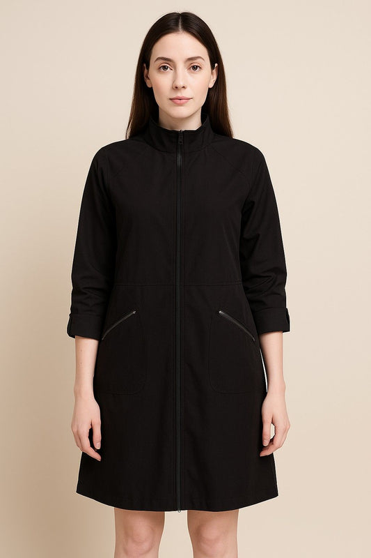 Long Hoodie Style Jacket