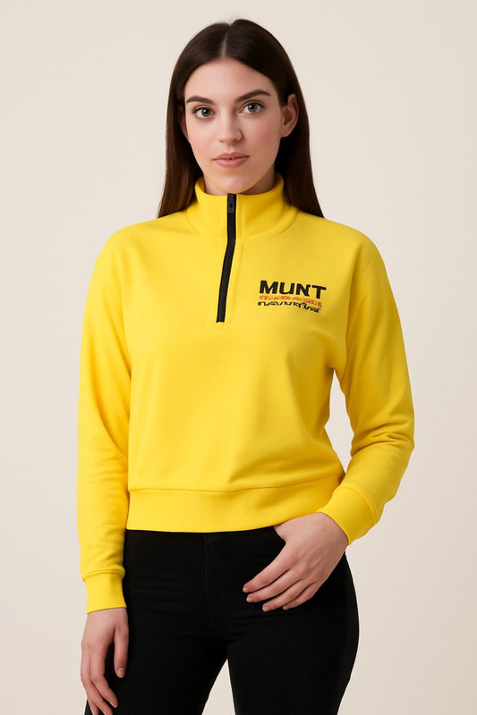 Half-Zip Pullover Sweatshirt