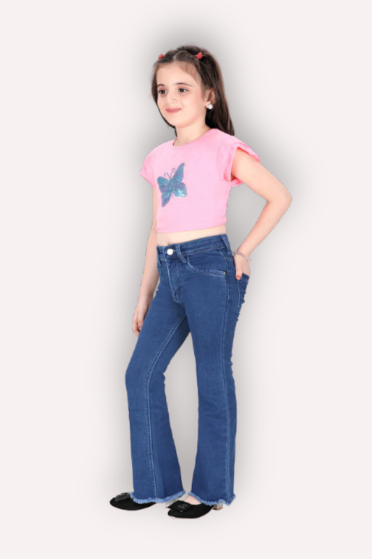 Stretchy Bootcut Jeans