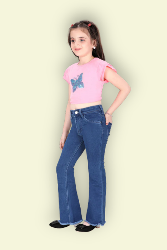 Stretchy Bootcut Jeans